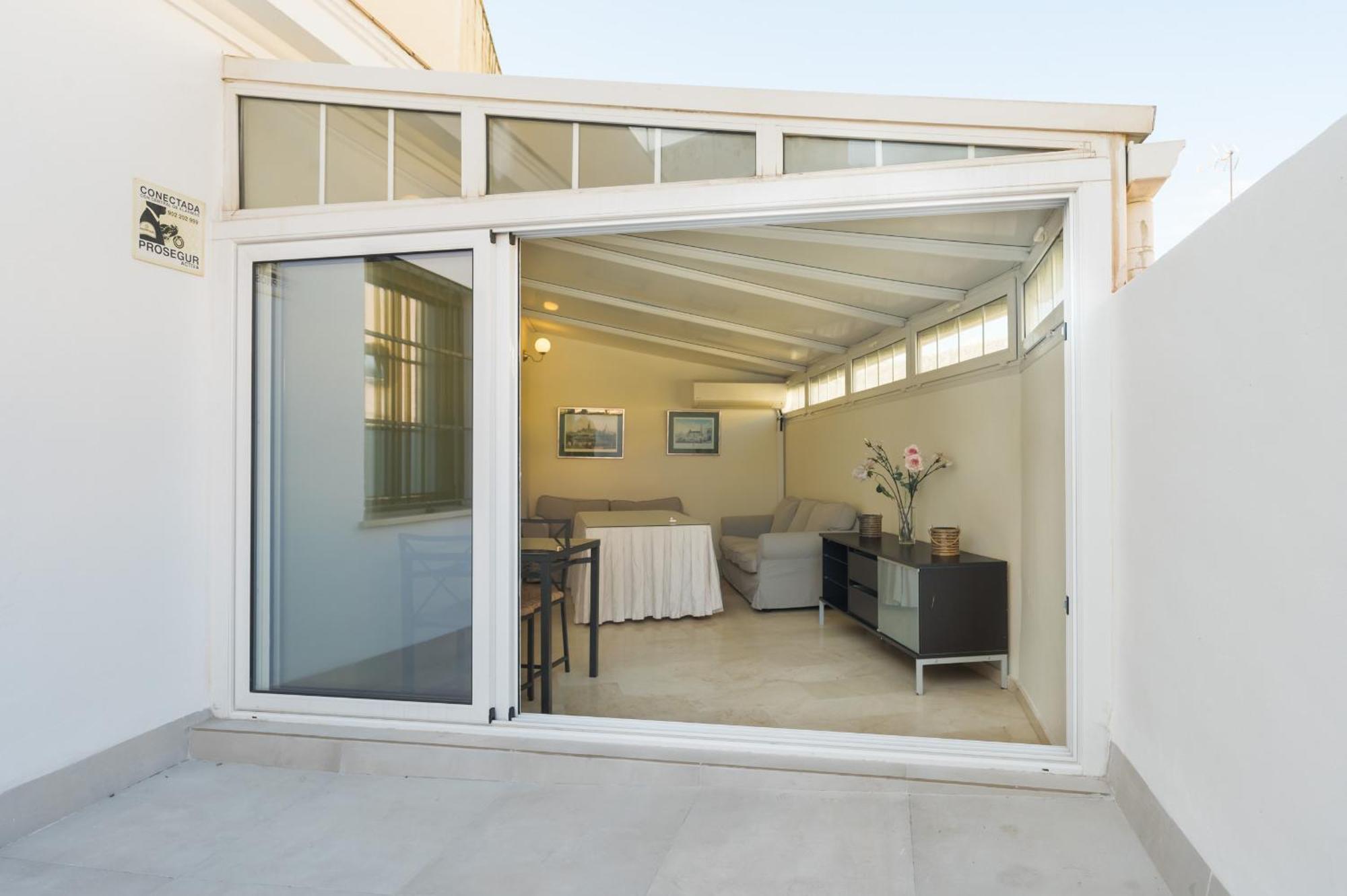 Wide With Terrace & Parking- 3Bd 2Bth- Alfalfa Sevilla Dış mekan fotoğraf